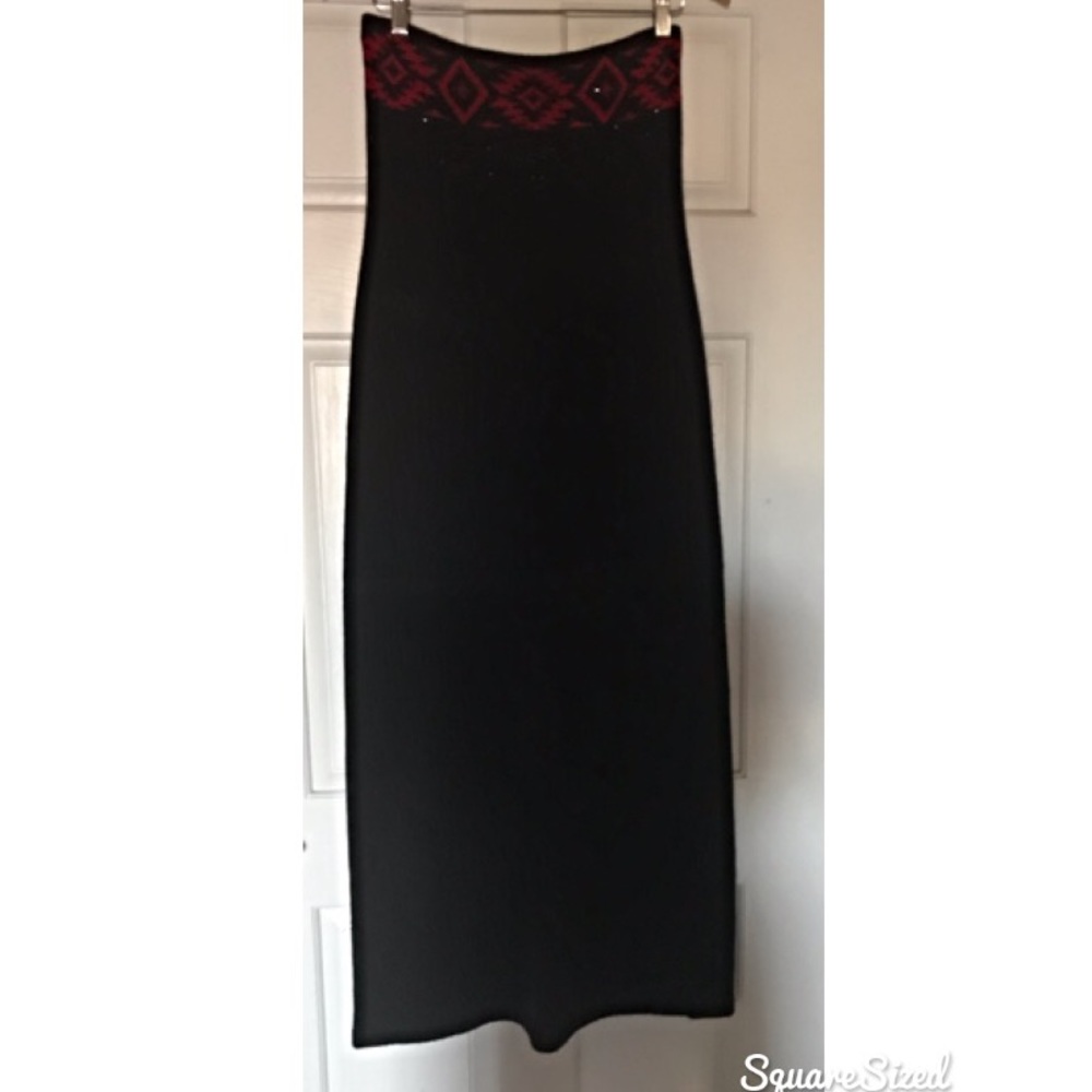 Ralph Lauren strapless maxi dress